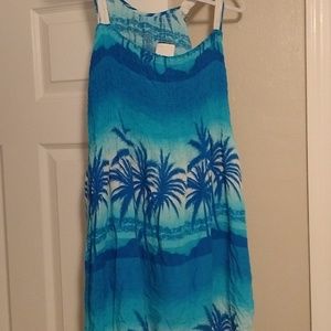 Blue summer dress